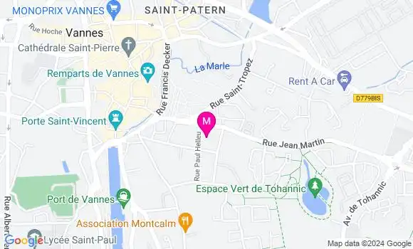 Localisation Dr Caroline Enquebecq