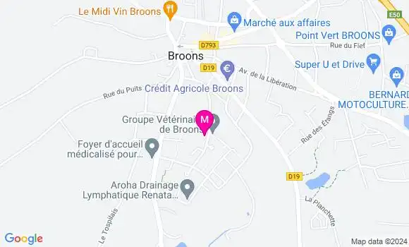 Localisation Dr Pierre Marguerie