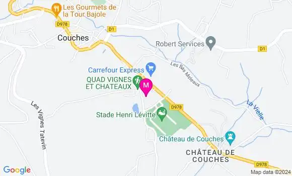Localisation Dr Axel Adam