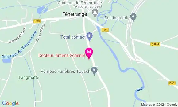 Localisation Dr Jimena Schenel