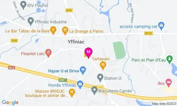 Localisation Dr Nathalie Thebault