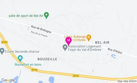 Localisation Dr Augustin Le Cacher de Bonneville