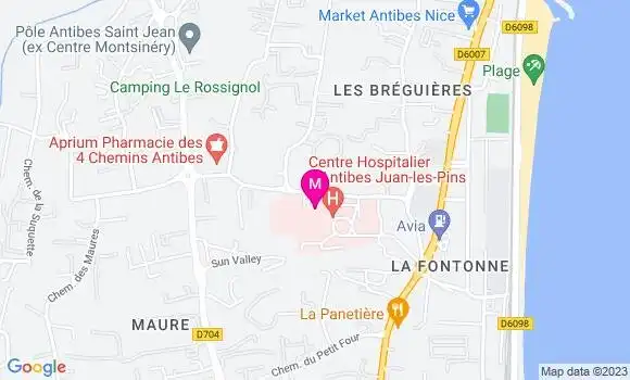 Localisation Dr Monsef Dahman
