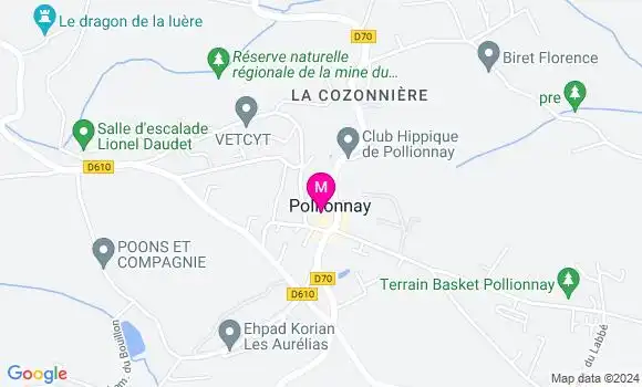 Localisation Dr Philippe Vinceneux