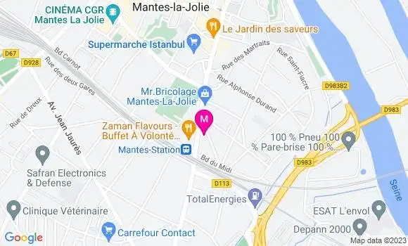 Localisation Dr Mehdi Ariane