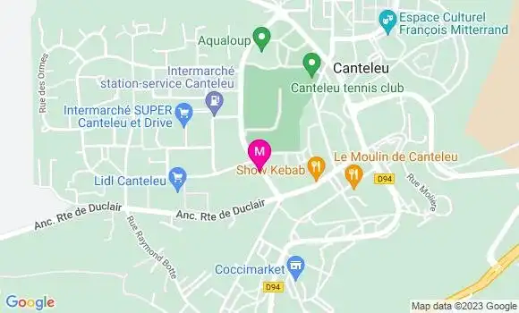 Localisation Dr Xavier Malivoir
