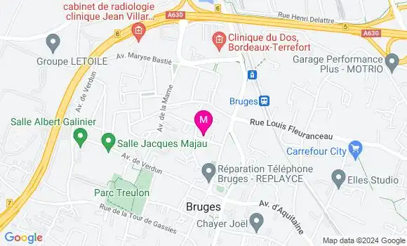 Localisation Dr Marie Delarche