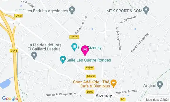 Localisation Dr Camille Fertray Allier
