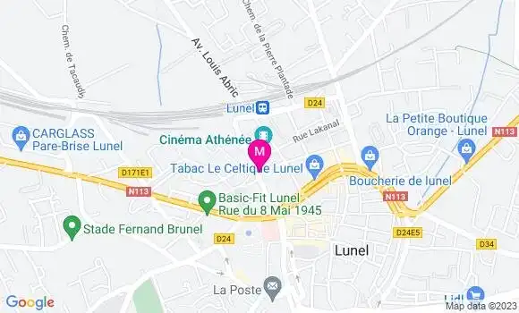 Localisation Dr Catherine Claes
