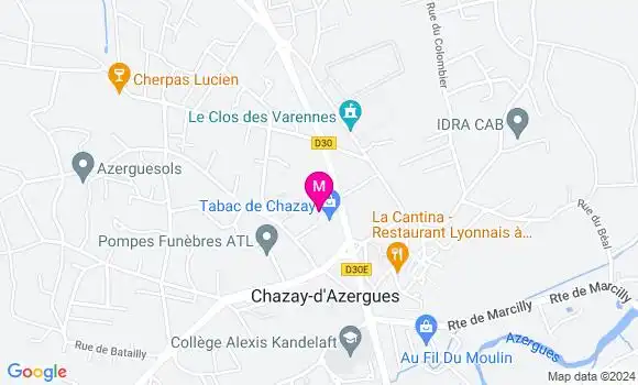 Localisation Dr Thomas Berthouin
