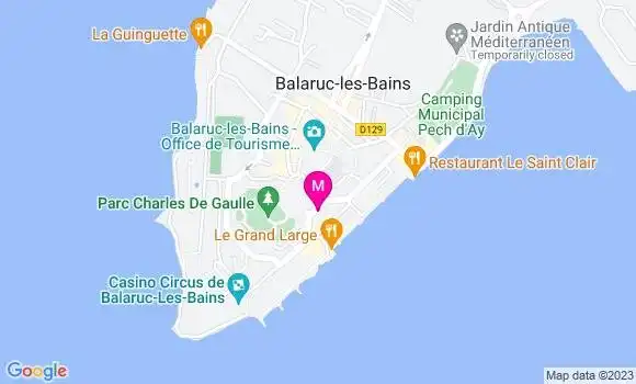 Localisation Dr Claire Deloison