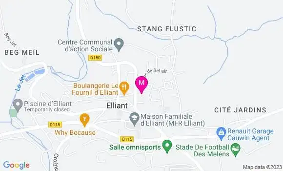 Localisation Dr Margaux Sei