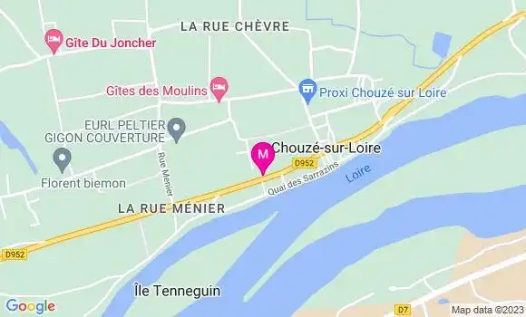 Localisation Dr Caroline Bakeland