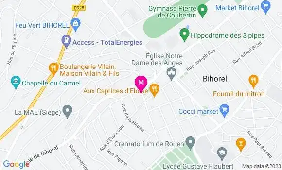 Localisation Dr Fanny Plantaz