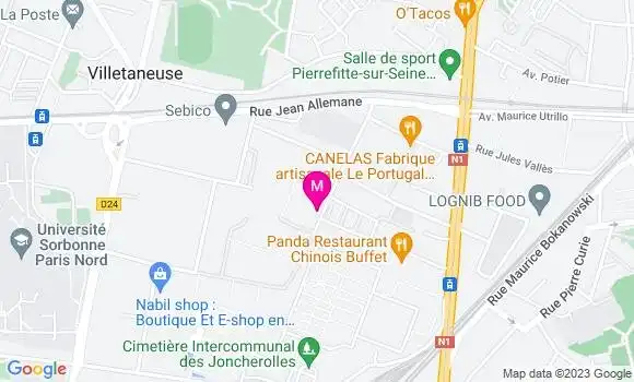 Localisation Dr Ilknur Cabbar Tunc