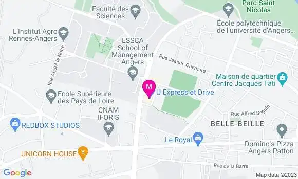 Localisation Dr Elodie Maby