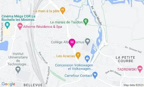 Localisation Dr Juliette Bouchet