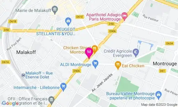 Localisation Dr Emilie Bruneel