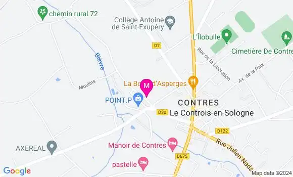 Localisation Dr Fabien Azevedo