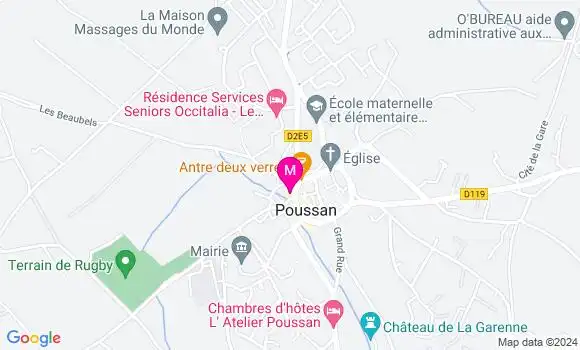 Localisation Dr Djamila Gaouar