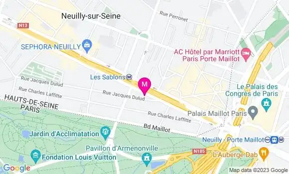 Localisation Dr Sandrine Launois Rollinat