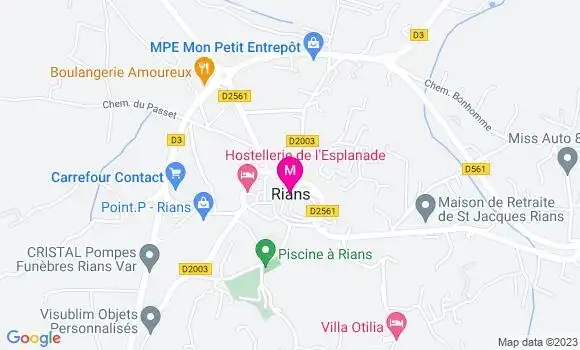 Localisation Dr Bertrand Yalo