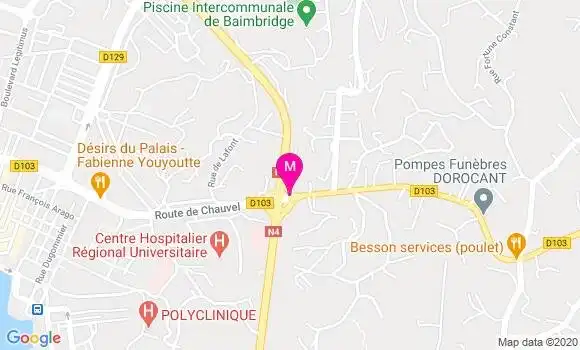 Localisation Dr Olivia Hippomene Jerier