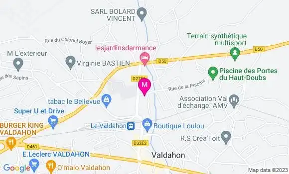 Localisation Dr Clarisse Saccomani
