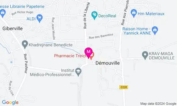 Localisation Dr Clémentine Joret