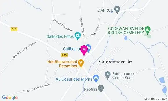 Localisation Dr Clémence Van Inghelandt