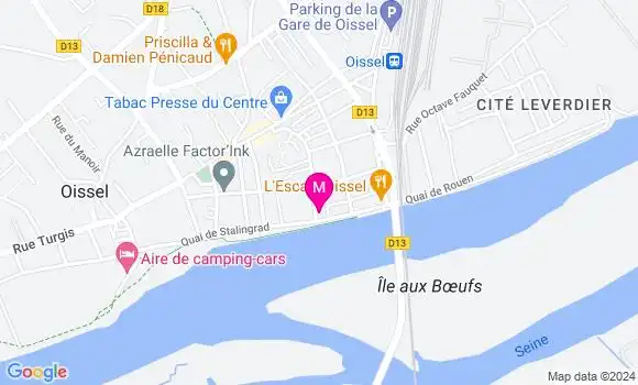 Localisation Dr Morgan Bouille