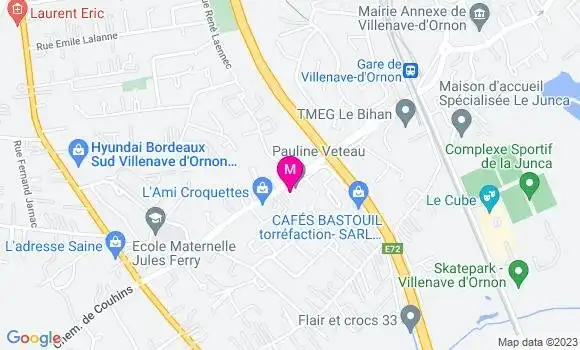 Localisation Dr Marion Brun