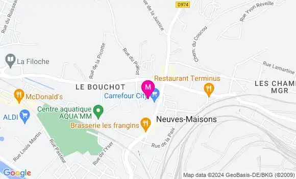 Localisation Dr Anne Laure Blaison