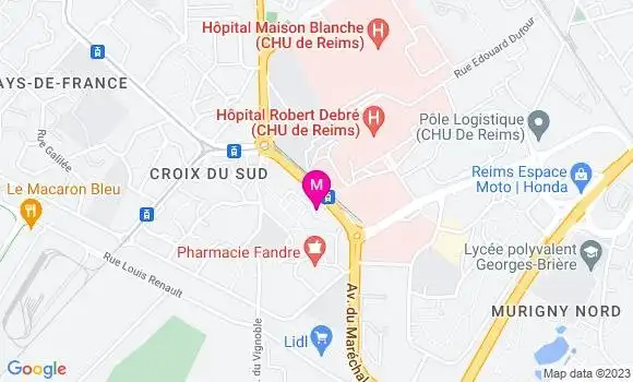 Localisation Dr Valentin Dubois