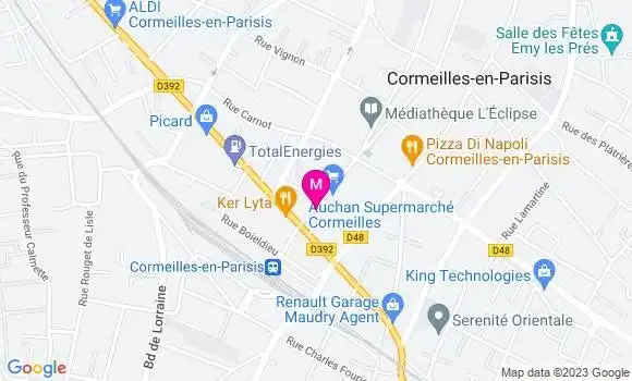 Localisation Dr Birthe Repenning