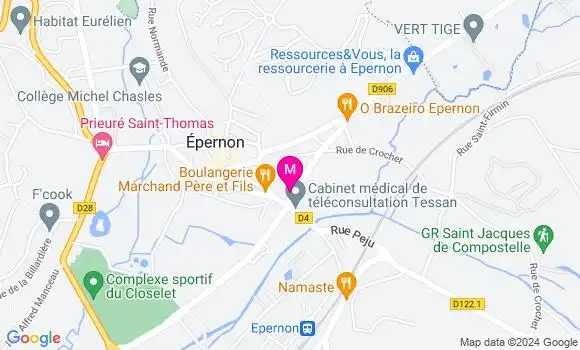 Localisation Dr Stéphanie Leveque