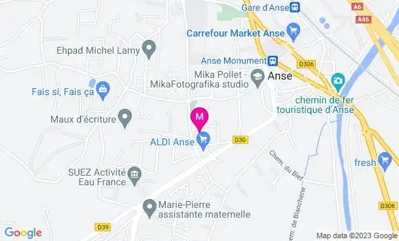 Localisation Dr Cassandre Duroni