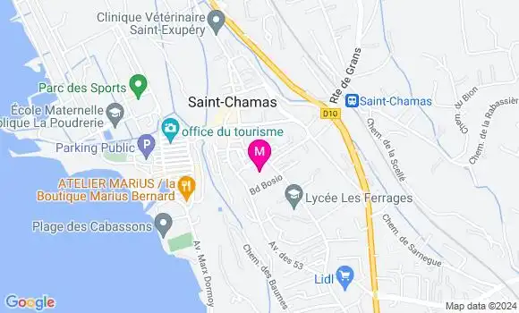 Localisation Dr Angélique Cavalli