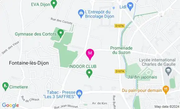 Localisation Dr Anthony Communeau