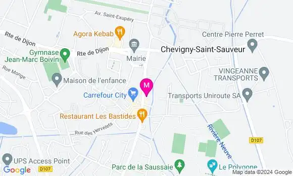 Localisation Dr Claire Piedfer