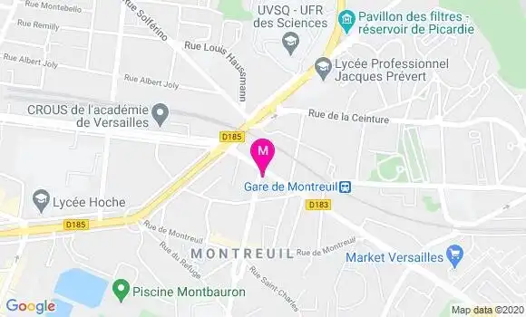 Localisation Dr Bruno Grivelet