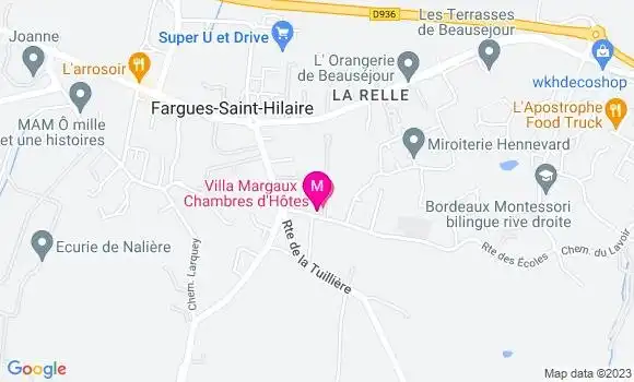 Localisation Dr Mélanie Just
