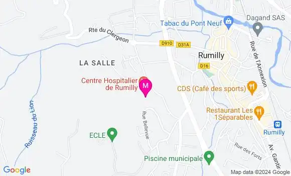 Localisation Dr Laura Girod