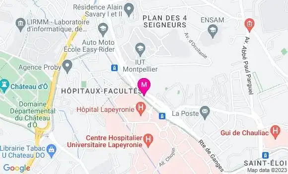 Localisation Dr Amandine Rocha