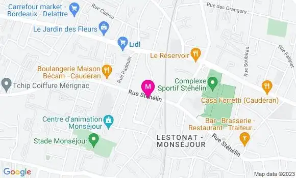 Localisation Dr Maylis Huet