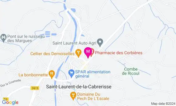 Localisation Dr Céline Gaillard