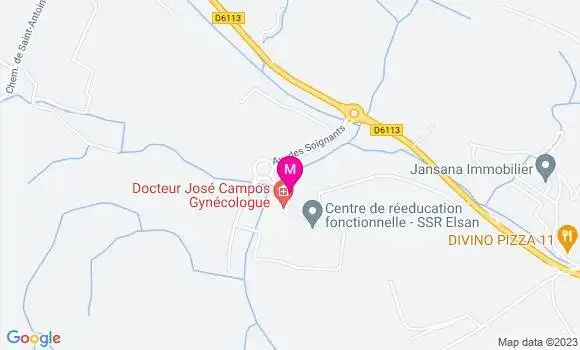Localisation Dr Patrick Cohen
