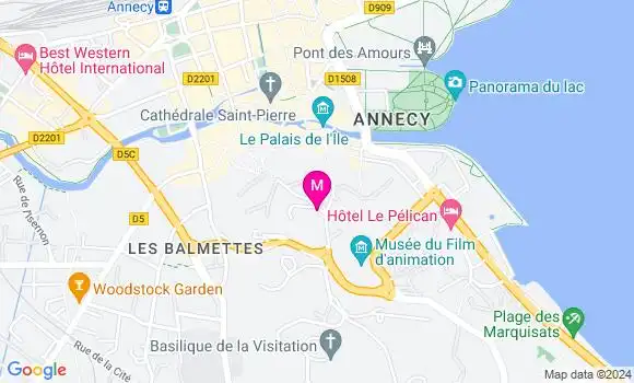 Localisation Dr Cyril Barthomeuf