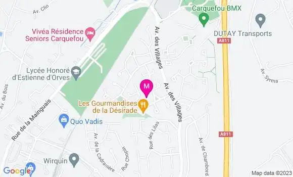 Localisation Dr Charlotte Mouyon