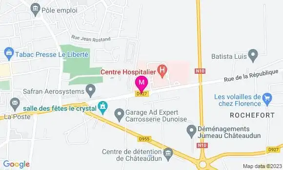 Localisation Dr Marwan Garaud